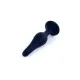 Анальная пробка — Silicone Black Plug S