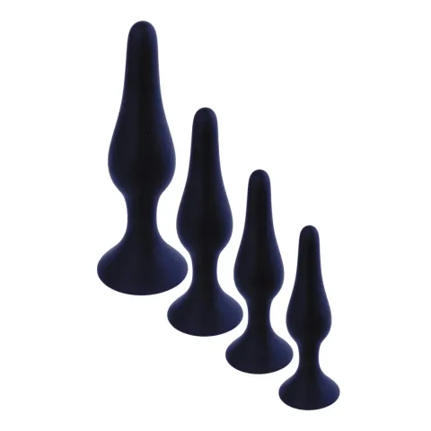 Анальная пробка — Silicone Black Plug S