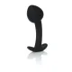 Анальная пробка — Silicone Black Curved Plug M