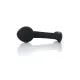 Анальная пробка — Silicone Black Curved Plug M