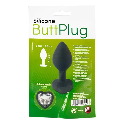 Анальна пробка - Silicone Butt Plug