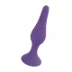 Анальная пробка — Silicone Purple Plug L