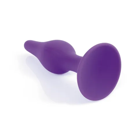 Анальная пробка — Silicone Purple Plug L