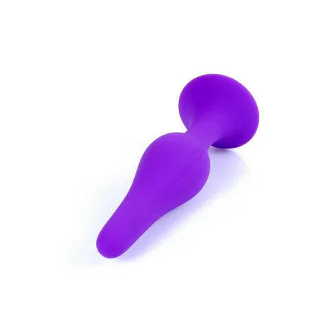 Анальная пробка — Silicone Purple Plug L