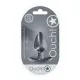 Анальна пробка - Smooth Silicone Anal Plug - Medium - 3.1 / 7,9 cm - Gunmetal
