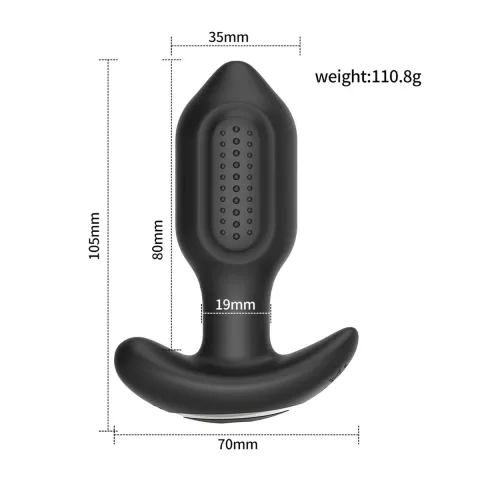Анальна пробка - Vibrating Anal Plug, APP