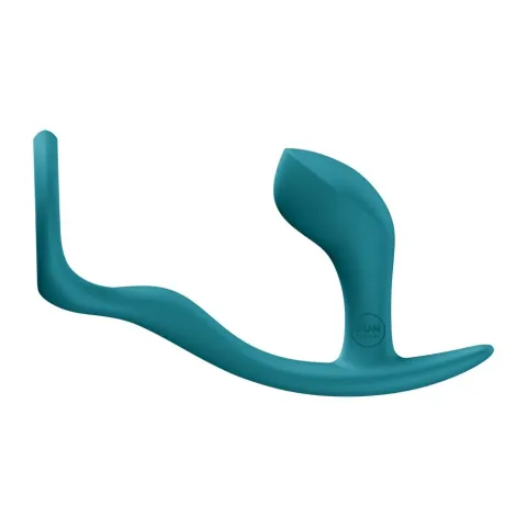 Анальная пробка с эрекционным кольцом Fun Factory BOOTIE RING Bottle Green