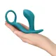 Анальная пробка с эрекционным кольцом Fun Factory BOOTIE RING Bottle Green