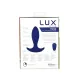 Анальная пробка с пульсацией Lux Active – Throb – 4,5