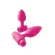NS Новинки INYA Vibrating Anal Plug - Vibe-O-Spades - Розовый