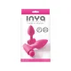 NS Новинки INYA Vibrating Anal Plug - Vibe-O-Spades - Розовый