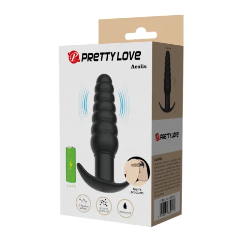 Анальна пробка с вібрацією Pretty Love Aeolis Vibrating Anal Plug