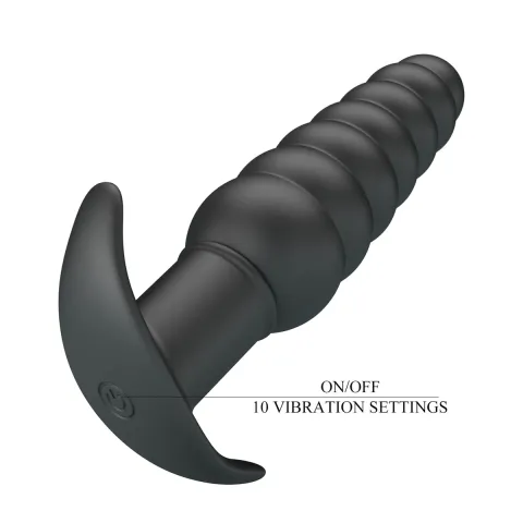 Анальна пробка с вібрацією Pretty Love Aeolis Vibrating Anal Plug