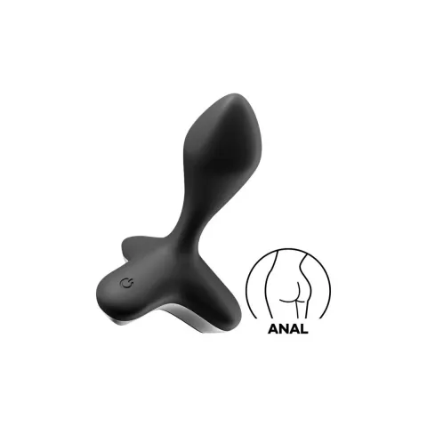Анальная пробка с вибрацией Satisfyer Game Changer Black