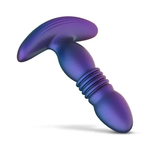 Анальна пробка з вібрацією та пульсацією Hueman - Supernova Thrusting Buttplug