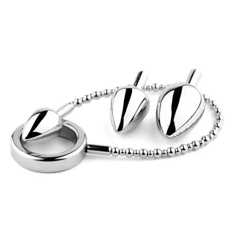 Анальная пробка со сменными элементами — Jewellery Metal Anal Plug No. 4