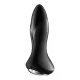Анальная смарт-вибропробка с жемчужным массажем Satisfyer Rotator Plug 1+ Black