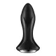 Анальная смарт-вибропробка с жемчужным массажем Satisfyer Rotator Plug 1+ Black