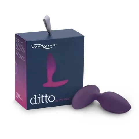 Анальная смарт-вибрационная пробка We-Vibe Ditto Purple с пультом дистанционного управления