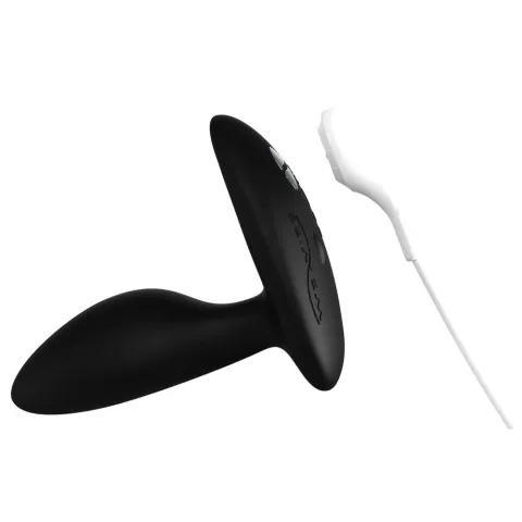 Анальная смарт-вибрационная пробка We-Vibe Ditto+ Satin Black с пультом ДК