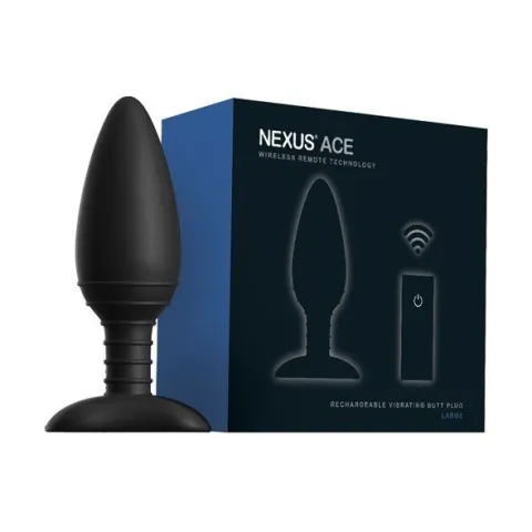 Анальный вибрационный штекер Nexus ACE Large, с дистанционным управлением, максимум. Диаметр 5 см