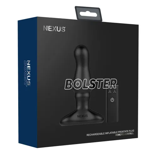 Nexus Bolster анальная вибрирующая пробка с надувной головкой для мужчин, дистанционное управление