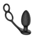 Анальная вибрационная пробка Nexus Tornado Cock and Ball Ring вращается + вибрация, кольцо для эрекции, пульт дистанционного управления