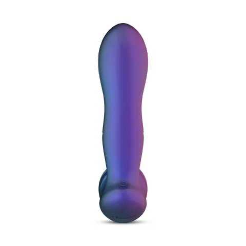 Анальная вибропробка с пульсацией Hueman — Galaxy Tapping Buttplug