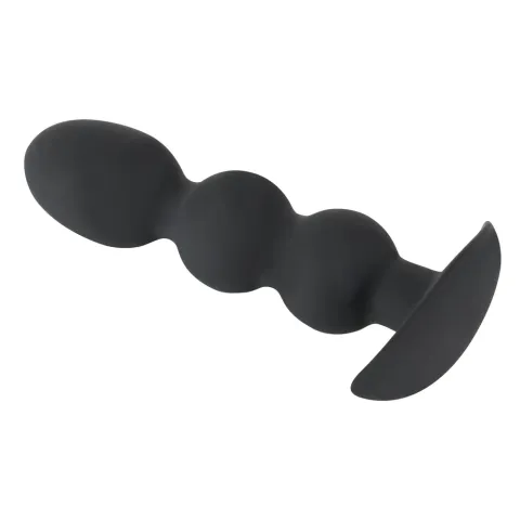 Анальная пробка — Black Velvets Heavy Beads, 145 г