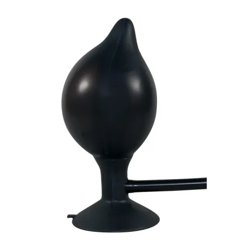 Анальная пробка — True Black Silikon Pump Plug