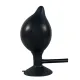 Анальная пробка — True Black Silikon Pump Plug