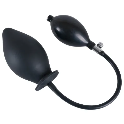 Анальна пробка - True Black Inflatable Anal Plug