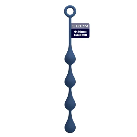 Анальні кульки MR PLAY Waterdrop Anal Balls, 33,5 см, розмір M