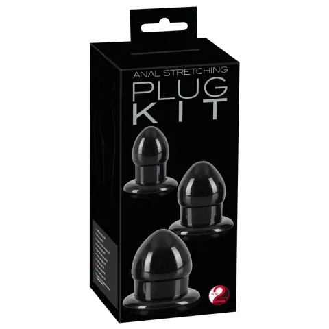 Анальні пробки - Anal Stretching Plug Kit