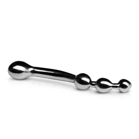 Анально-вагинальный стимулятор Sinner Gear Unbendable – Multi-Stim Pleasure Wand Metal Anal Dildo