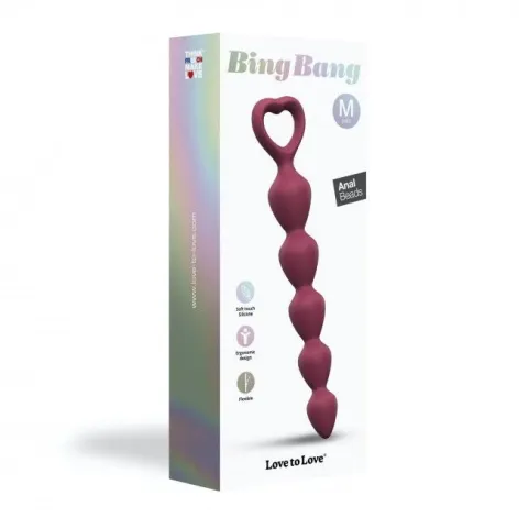 Анальная цепочка Love To Love BING BANG M — PLUM STAR