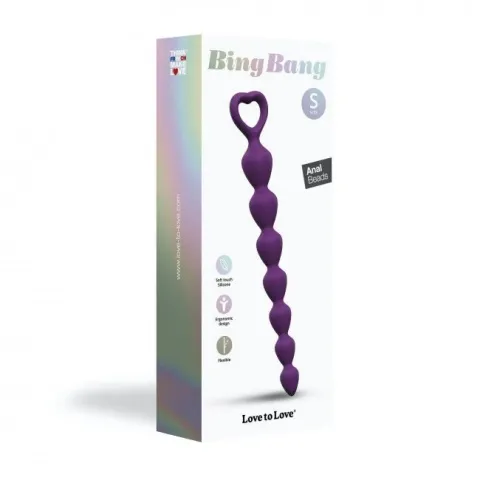 Анальная цепь Love To Love BING BANG S - PURPLE RAIN