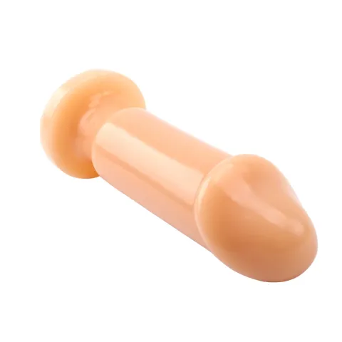 Анальный фаллоимитатор — Large Slim Dildo, телесного цвета