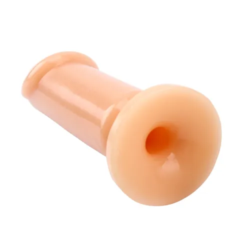 Анальный фаллоимитатор — Large Slim Dildo, телесного цвета