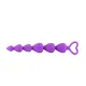 Анальная цепочка — Anal Beads Heart Purple