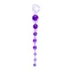 Анальные шарики — Jelly Anal Beads Purple