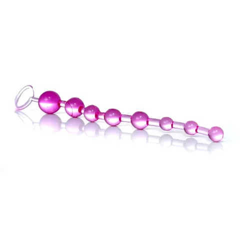 Анальний ланцюжок - Jelly Anal Beads Pink