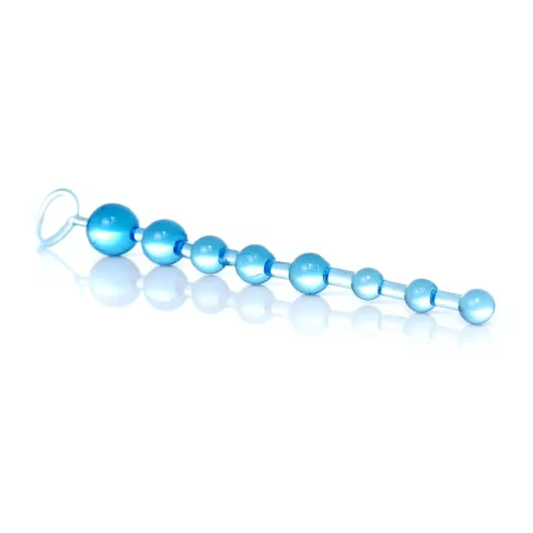 Анальний ланцюжок - Jelly Anal Beads Blue