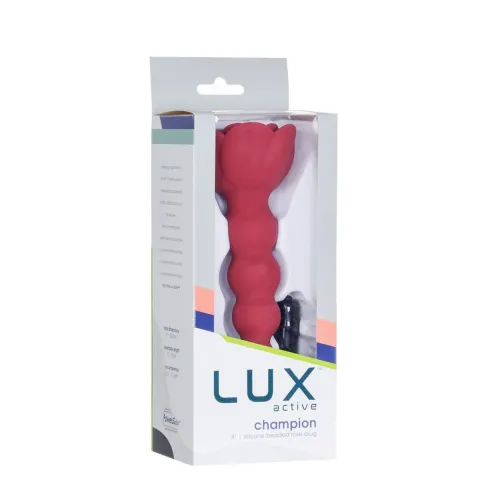 Анальний ланцюжок Lux Active с розой - Champion Rose