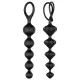 Набір анальних намистин Satisfyer Beads Black, силікон, макс. діаметр 3,3 см та 3,5 см