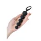 Набір анальних намистин Satisfyer Beads Black, силікон, макс. діаметр 3,3 см та 3,5 см