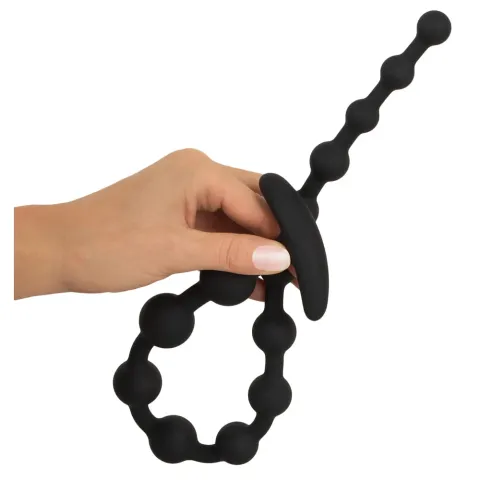 Анальные шарики — Black Velvets Anal Beads Silicone