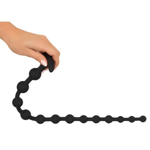 Анальные шарики — Black Velvets Anal Beads Silicone