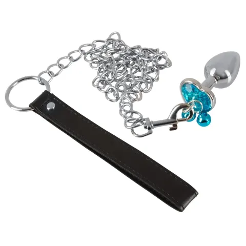 Набір анальних пробок і повідець - Butt Plug Set with a Leash