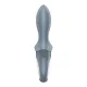 Анальный надувной вибратор Satisfyer Air Pump Booty 1, гибкий стержень